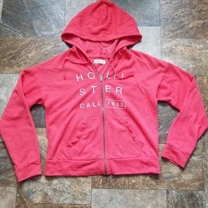 Hollister zip hoodie